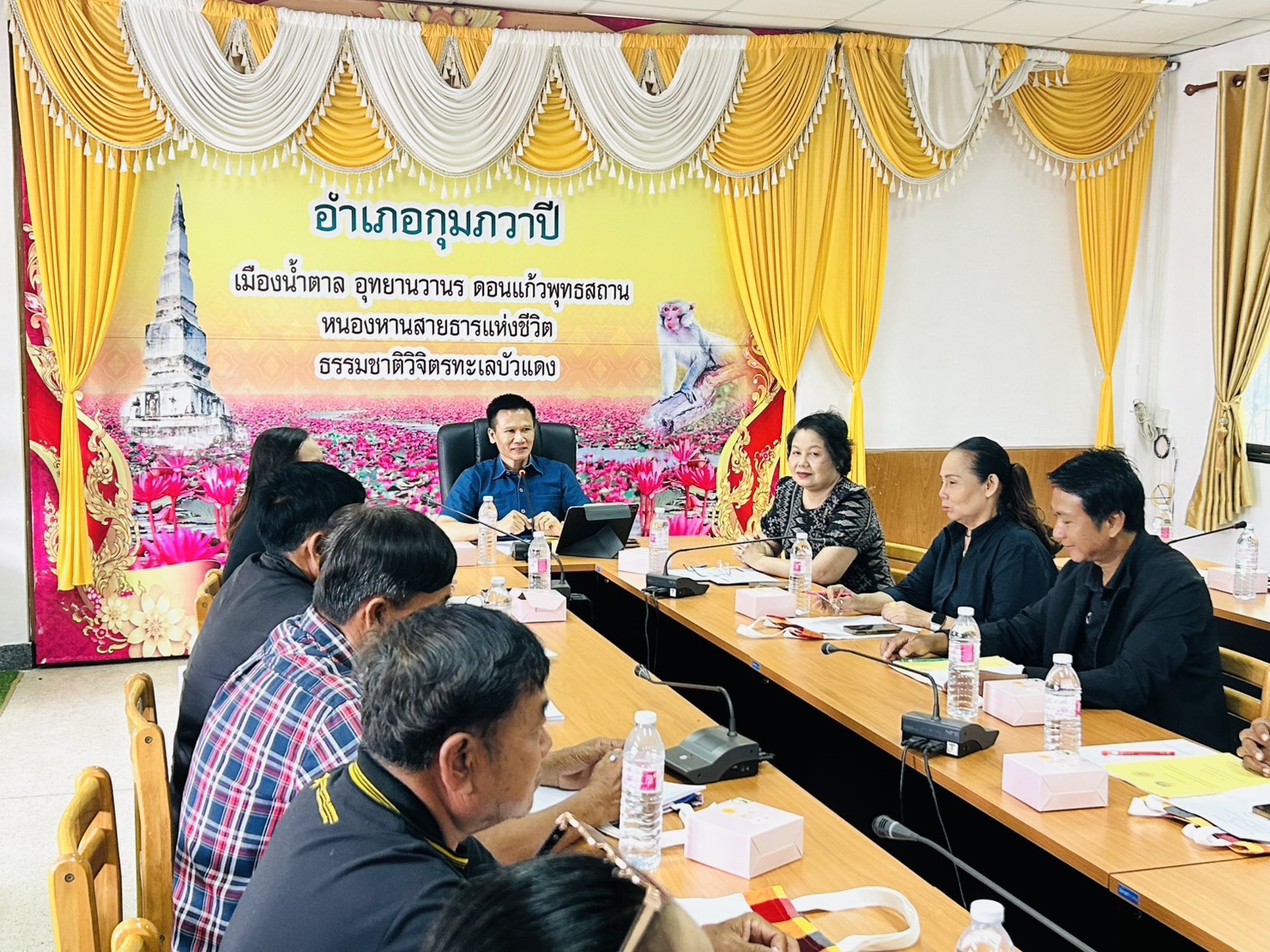 พช. กุมภวาปี : ดำเนินโครงการประชุมเชิงปฏิบัติการส่งเสริมทักษะการบริหาร จัดการกองทุนชุมชนตามหลักธรรมาภิบาลระดับอำเภอ (กข.คจ)